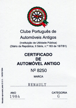 R5 TL - Certificado